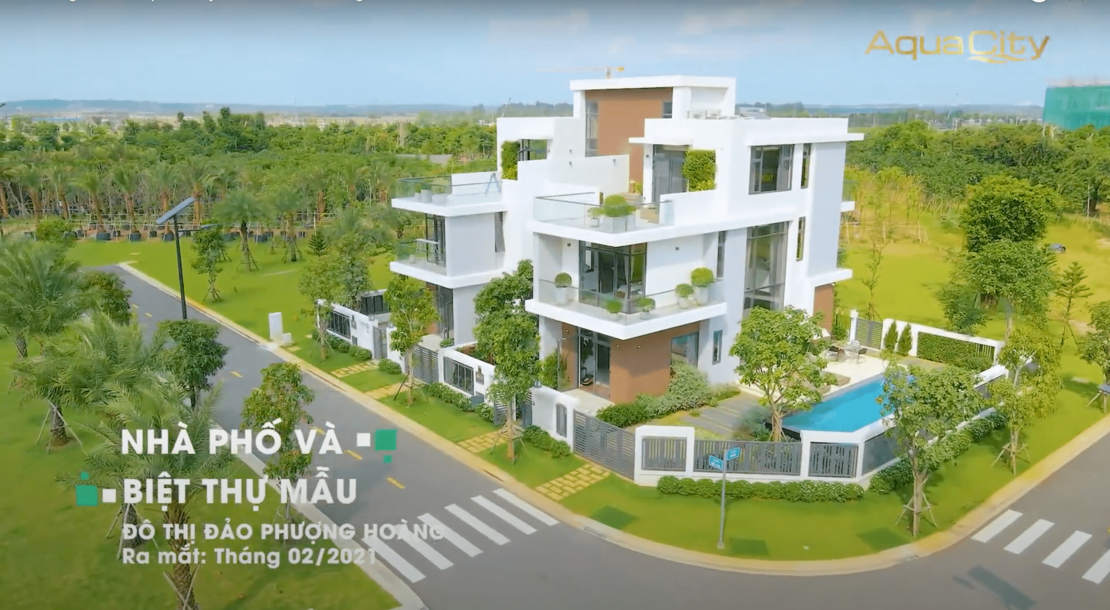 Nhà mẫu dự án Aqua City Novaland