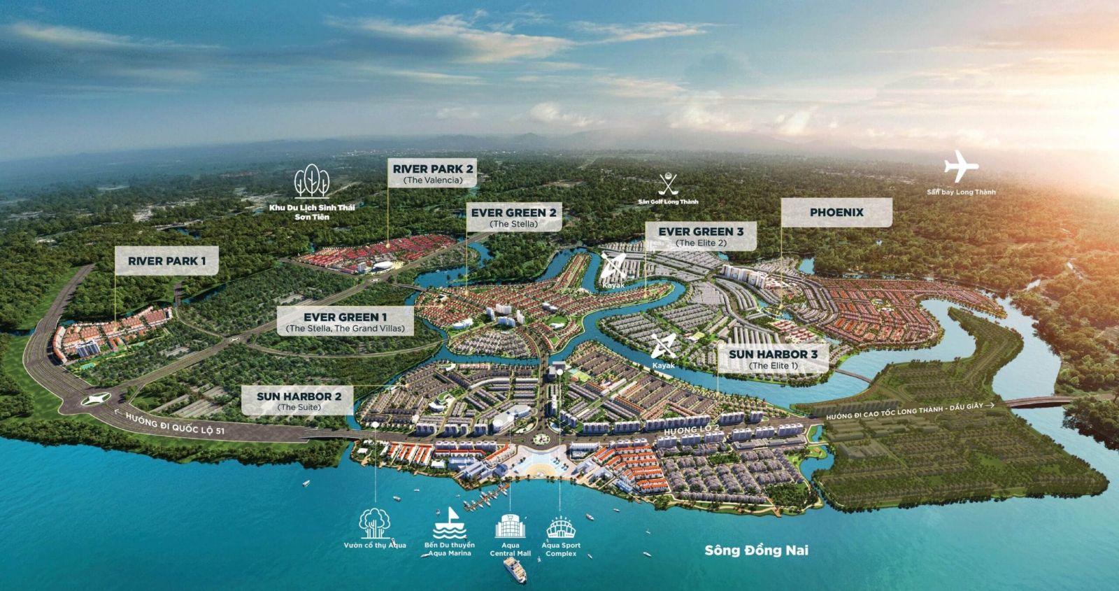 dự án aqua city novaland