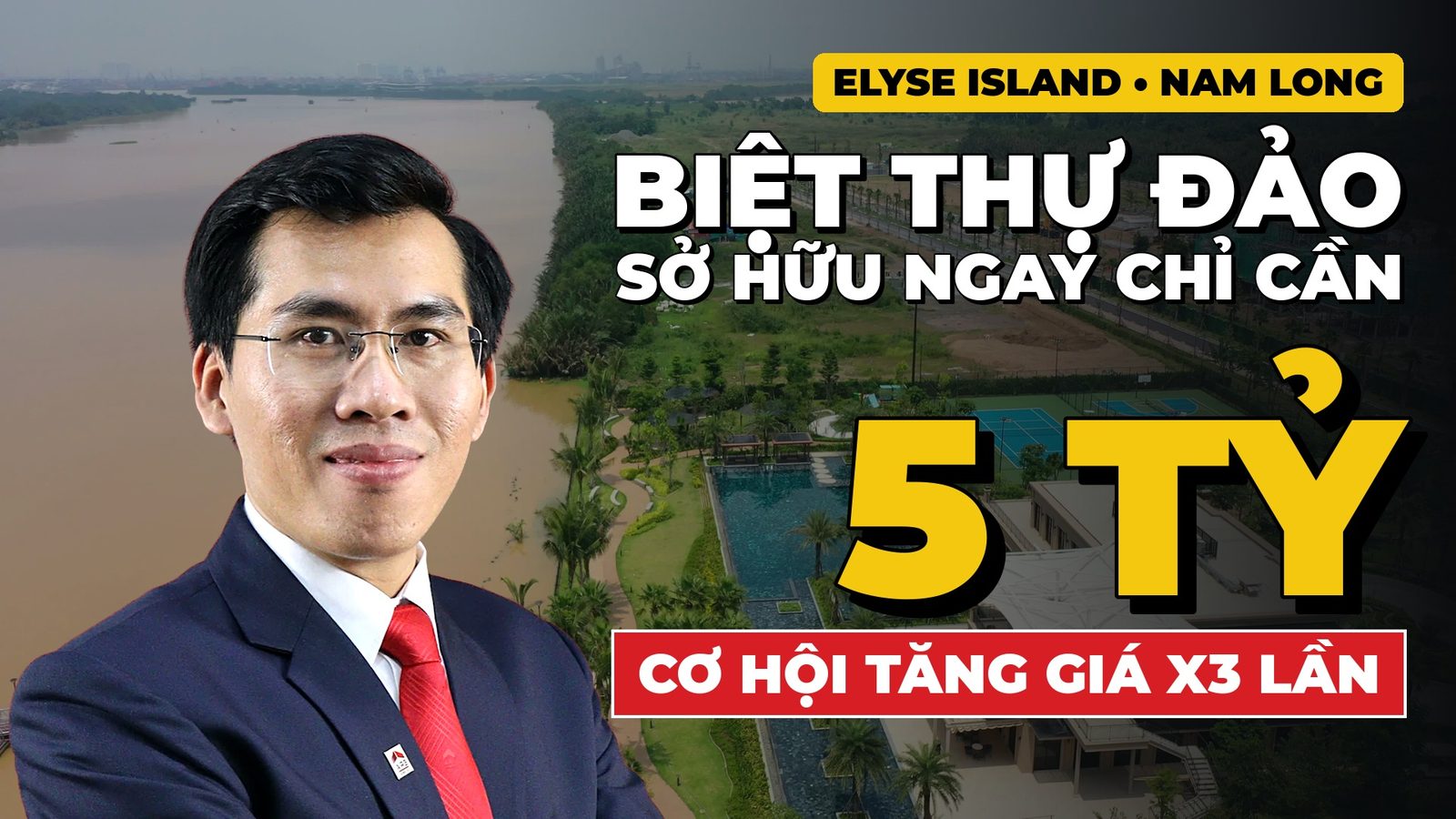 Elyse Island Nam Long: biệt thự đảo chỉ cần 5 tỷ là sở hữu? Review thực tế và bài toán dòng tiền