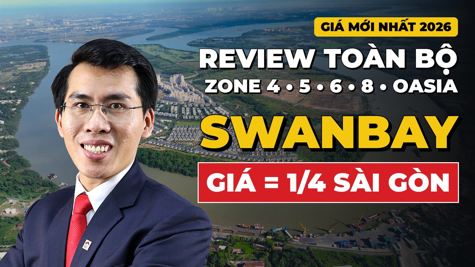 Review thực tế Swanbay 2026: Một vòng đảo Đại Phước cùng Lê Thành Tấn – tiện ích, phân khu và giá mới nhất