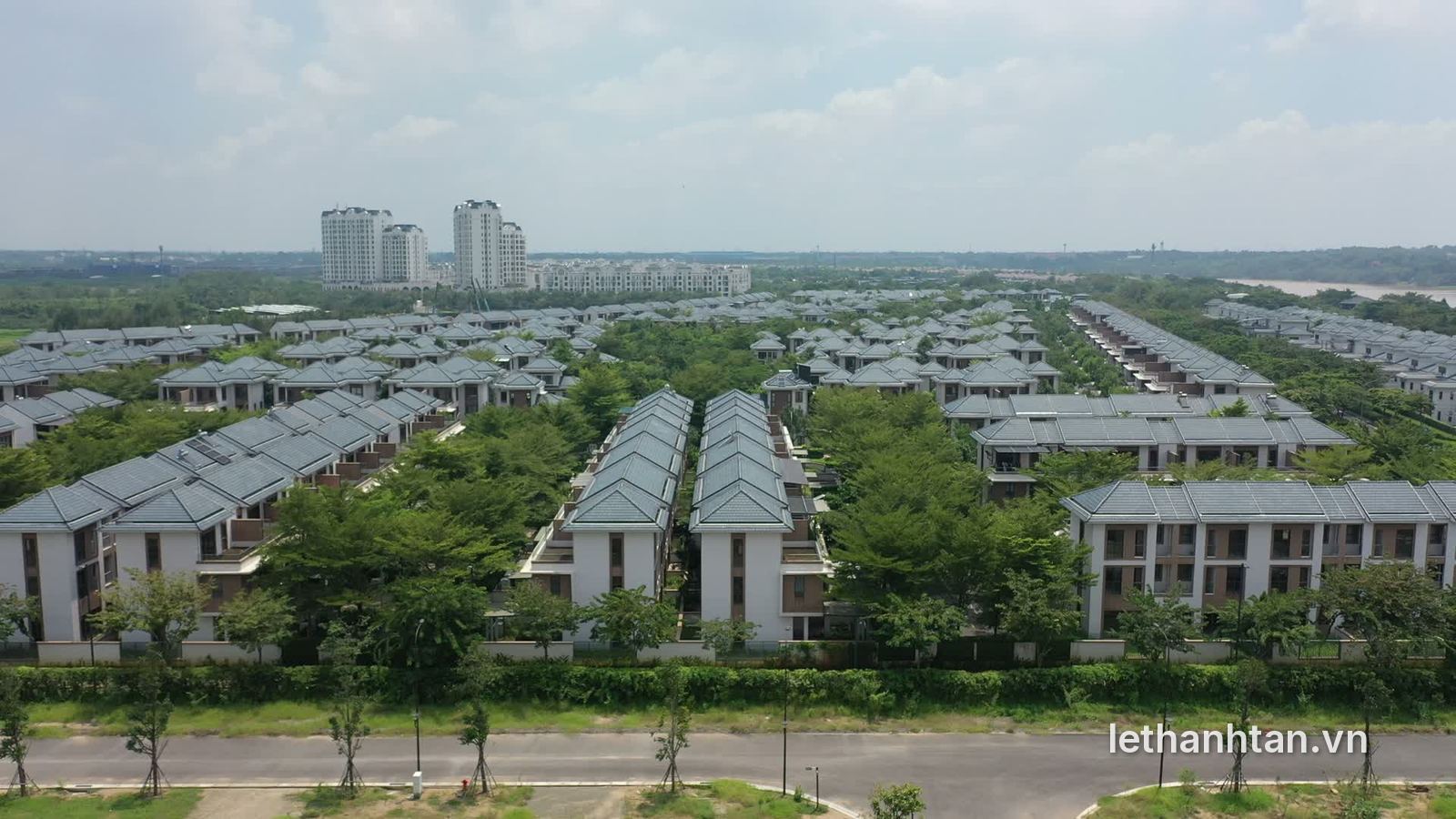 Khu biệt thự Swanbay đã hình thành trên đảo Đại Phước