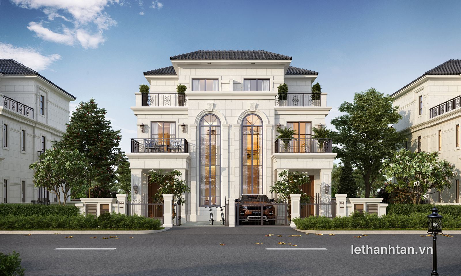 Biệt thự đơn lập Zone 4 La Maison Swanbay