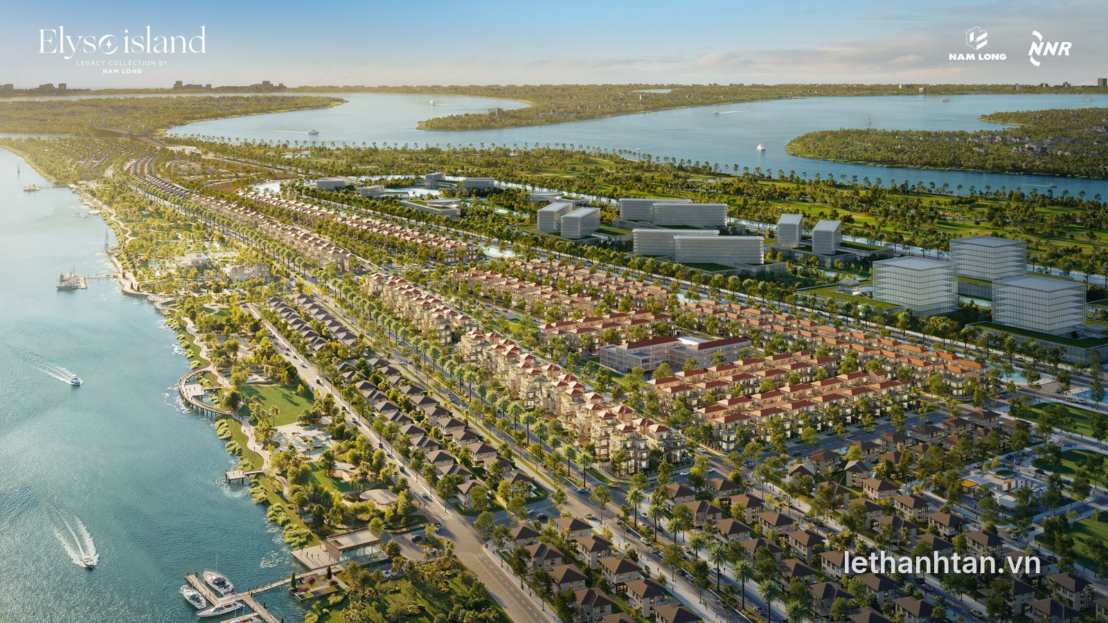 Công viên bờ sông Zone B – C Elyse Island