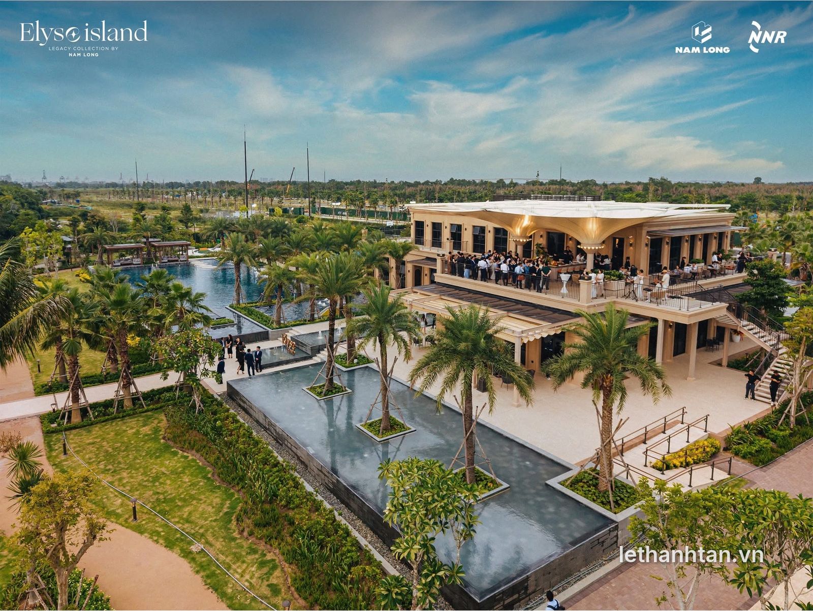 Flycam tổng thể Elyse Clubhouse