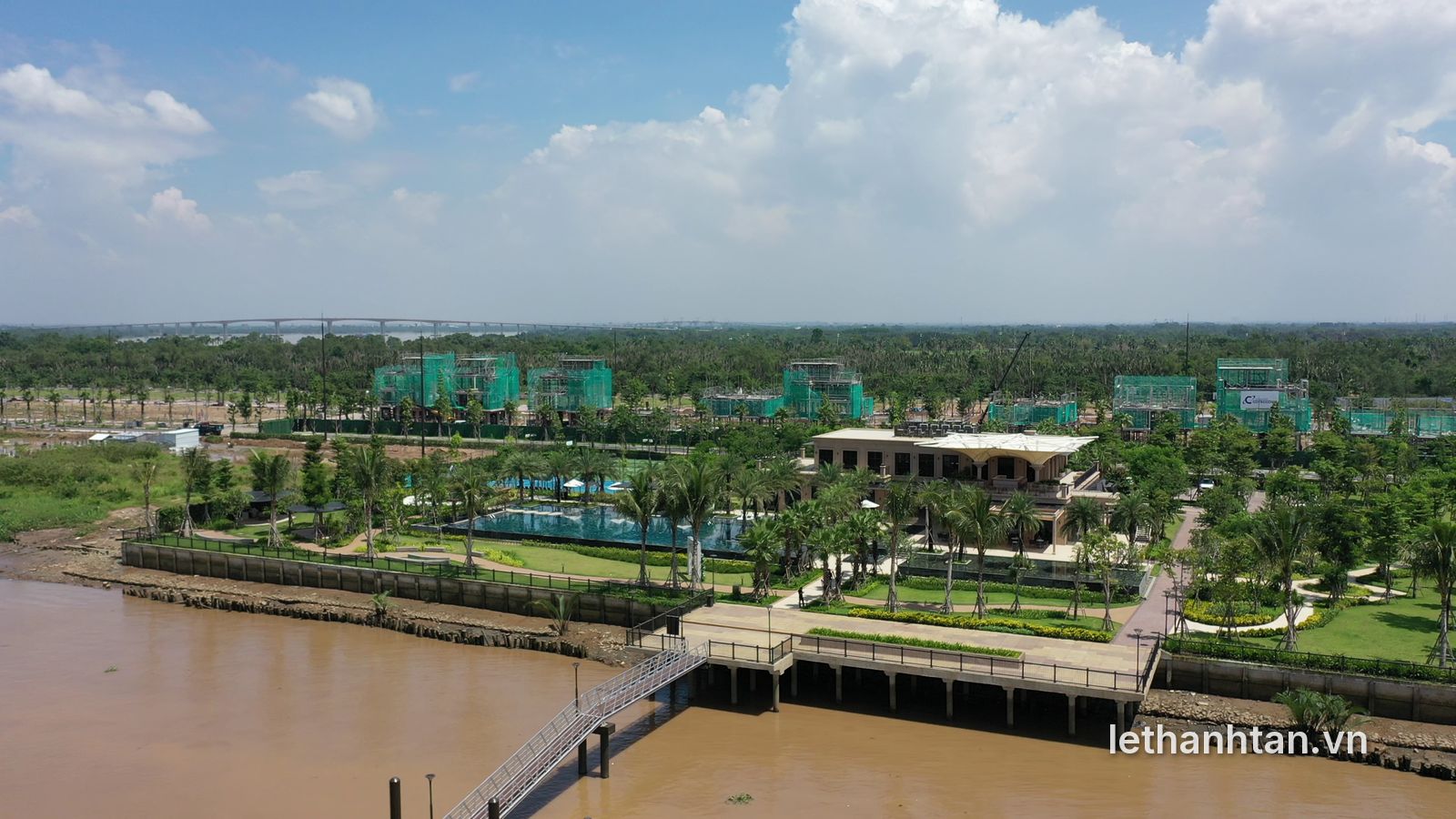 Flycam thực tế Zone B Elyse Island tháng 10/2026