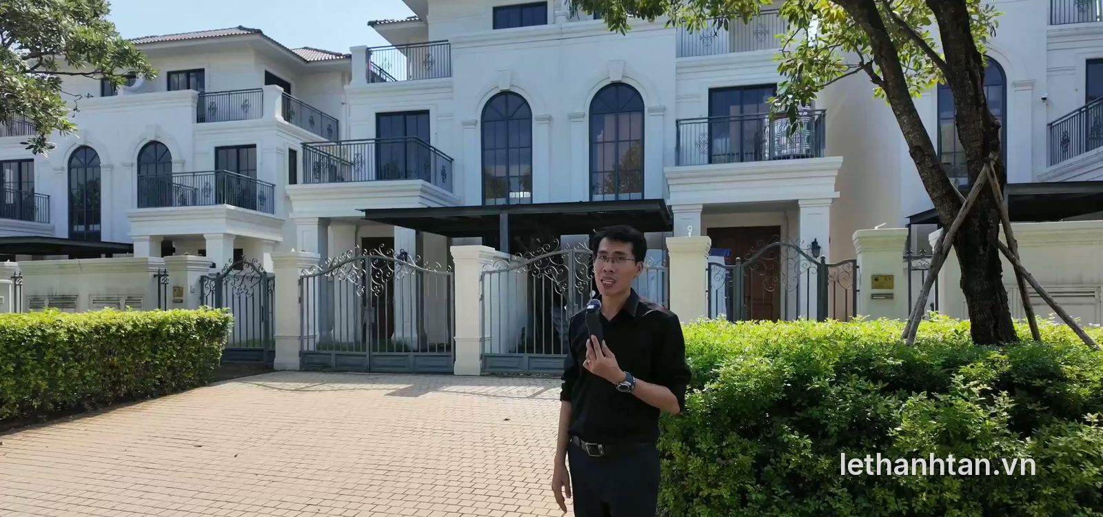 Lê Thành Tấn review thực tế biệt thự song lập Zone 4 La Maison tại Swanbay
