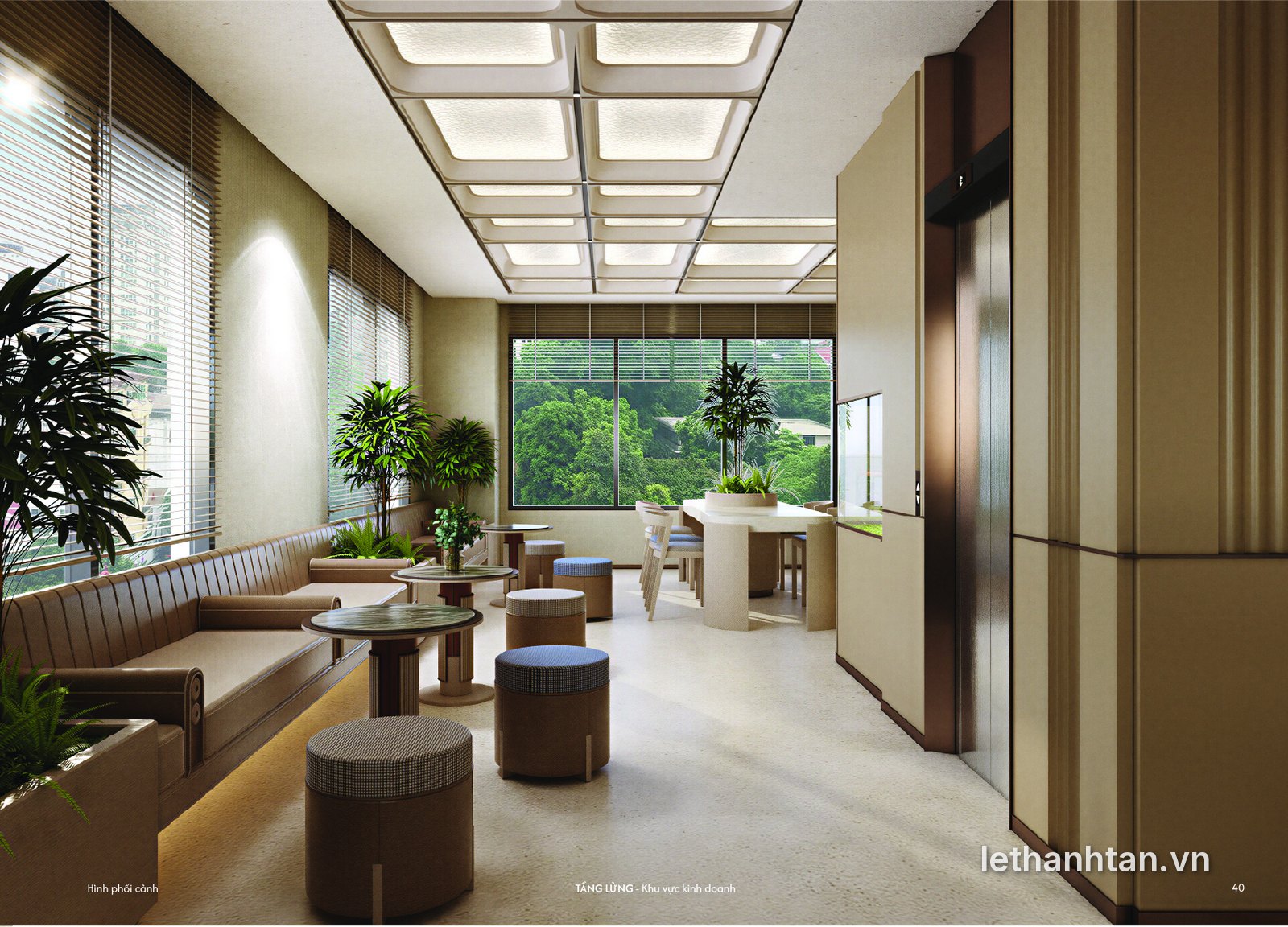 Gợi ý nội thất phòng khách nhà phố One Era