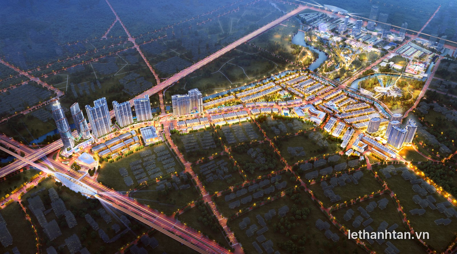 One Era Thuận Giao - phối cảnh tổng thể nhìn từ trên cao