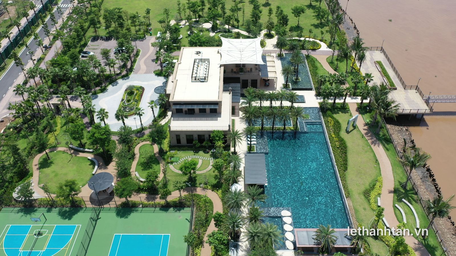 Zone C gần Marina Club và sông Đồng Nai